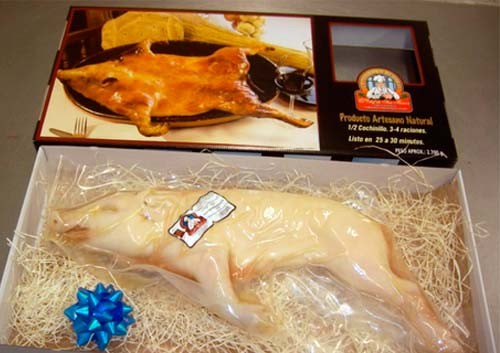 1/2 Cochinillo asado 2/Cuartos - Precocinados - Productos de Alimentación  -Distribución de alimentos y embalaje para el sector alimentario