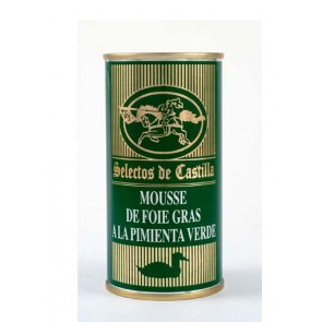 Mousse Foie Gras a la pimienta verde 200gr. "Selectos de Castilla".
