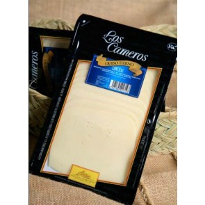 Lonchas queso barra bandeja 1kg "Los Cameros"