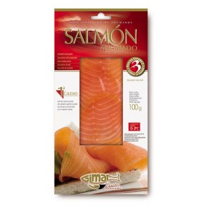 Sobre de salmón ahumado 100 grs.