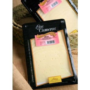 Lonchas queso de barra bajo en grasa "Los Cameros" 